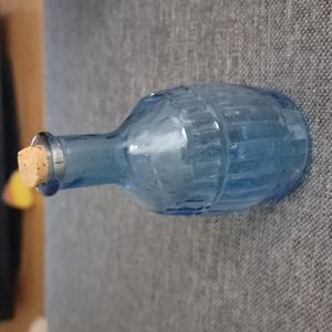Antique bottle with cork
